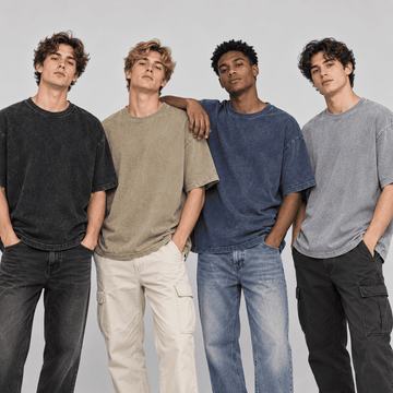 Pack 3 Camisetas UrbanWash | Estilo Vintage Oversized