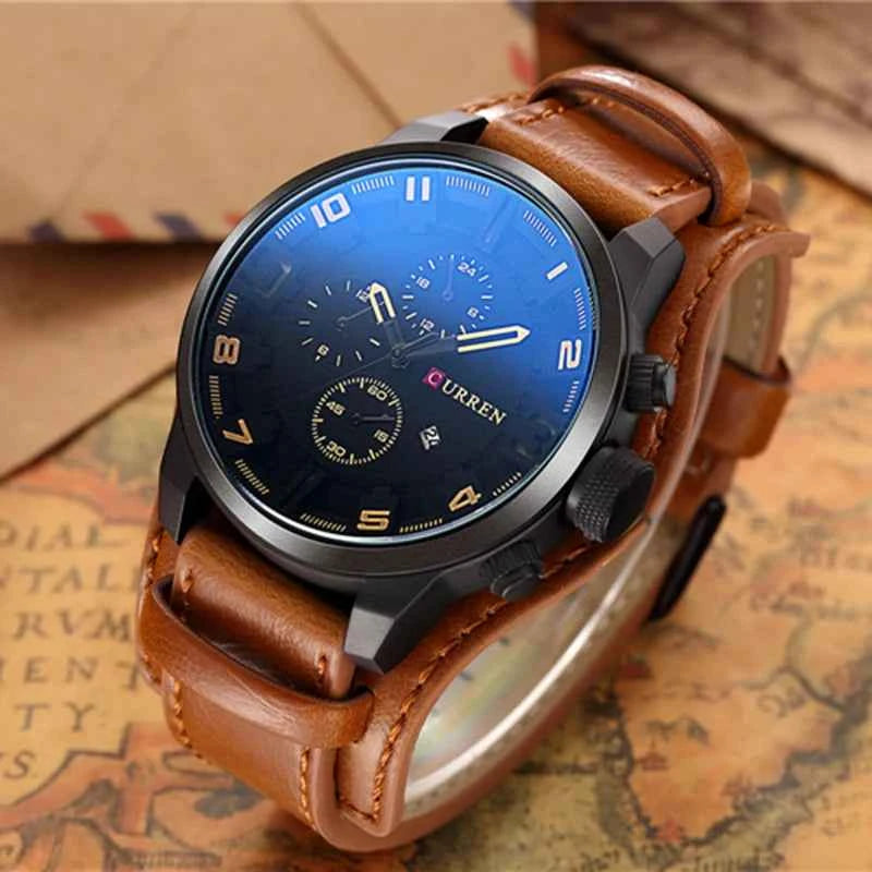 Reloj Curren Executive Chrono - Sofisticación y Estilo en Cada Detalle