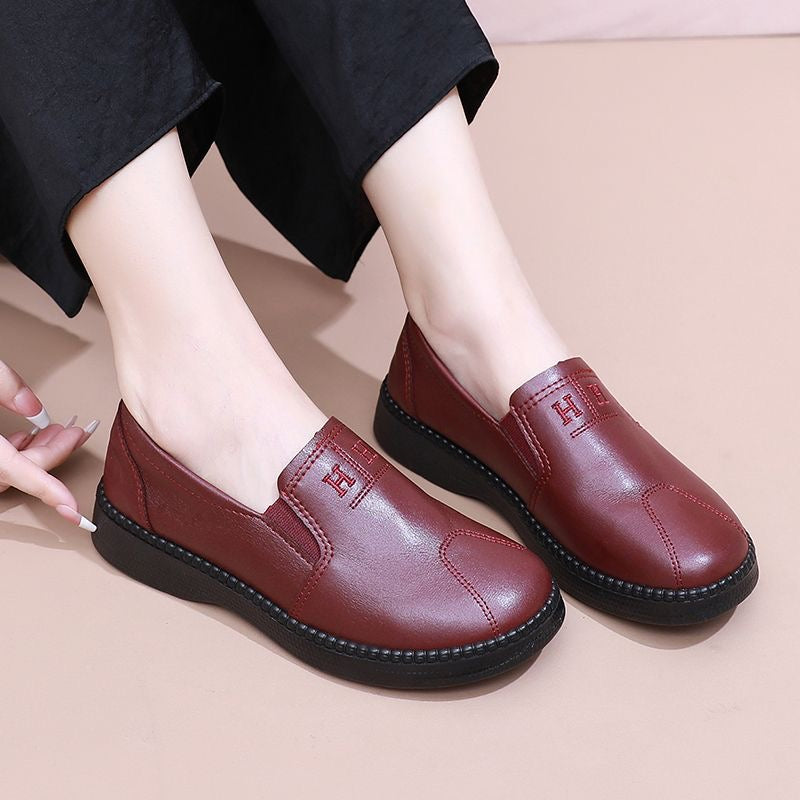 Zapatos de piel de doble H