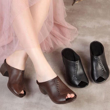Zapatillas de cuña con plataforma