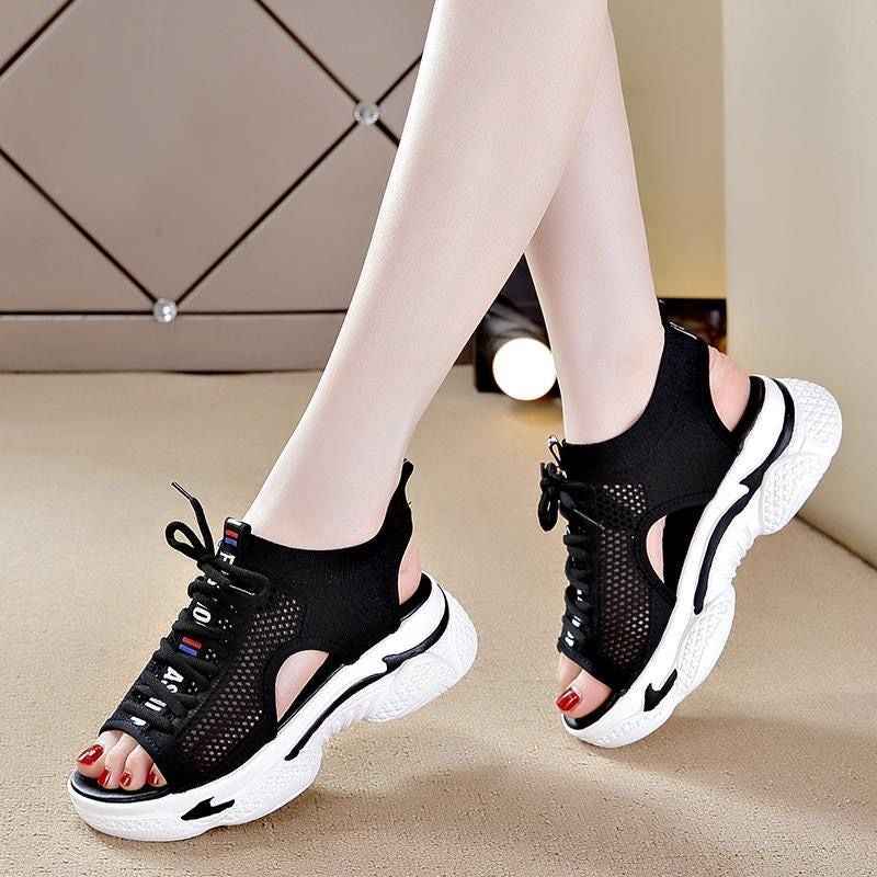 Sandalias de plataforma de tenis
