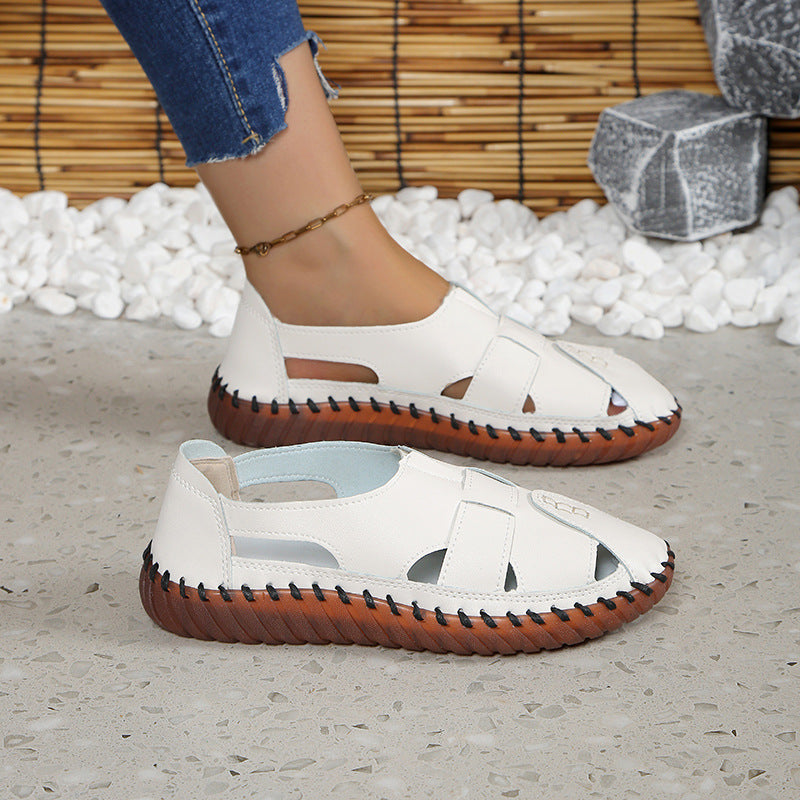 Zapatos planos con suela de tendón