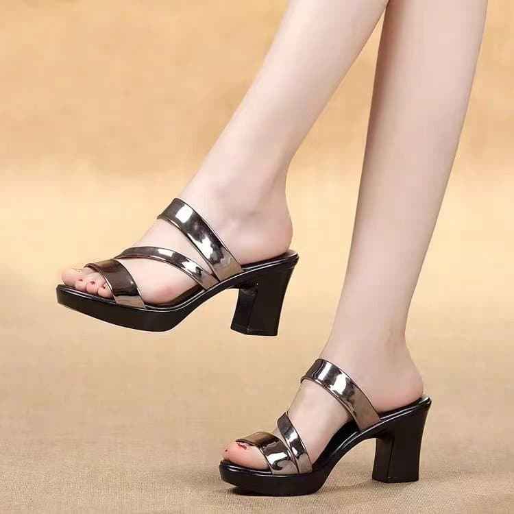 Sandalias boca de pez
