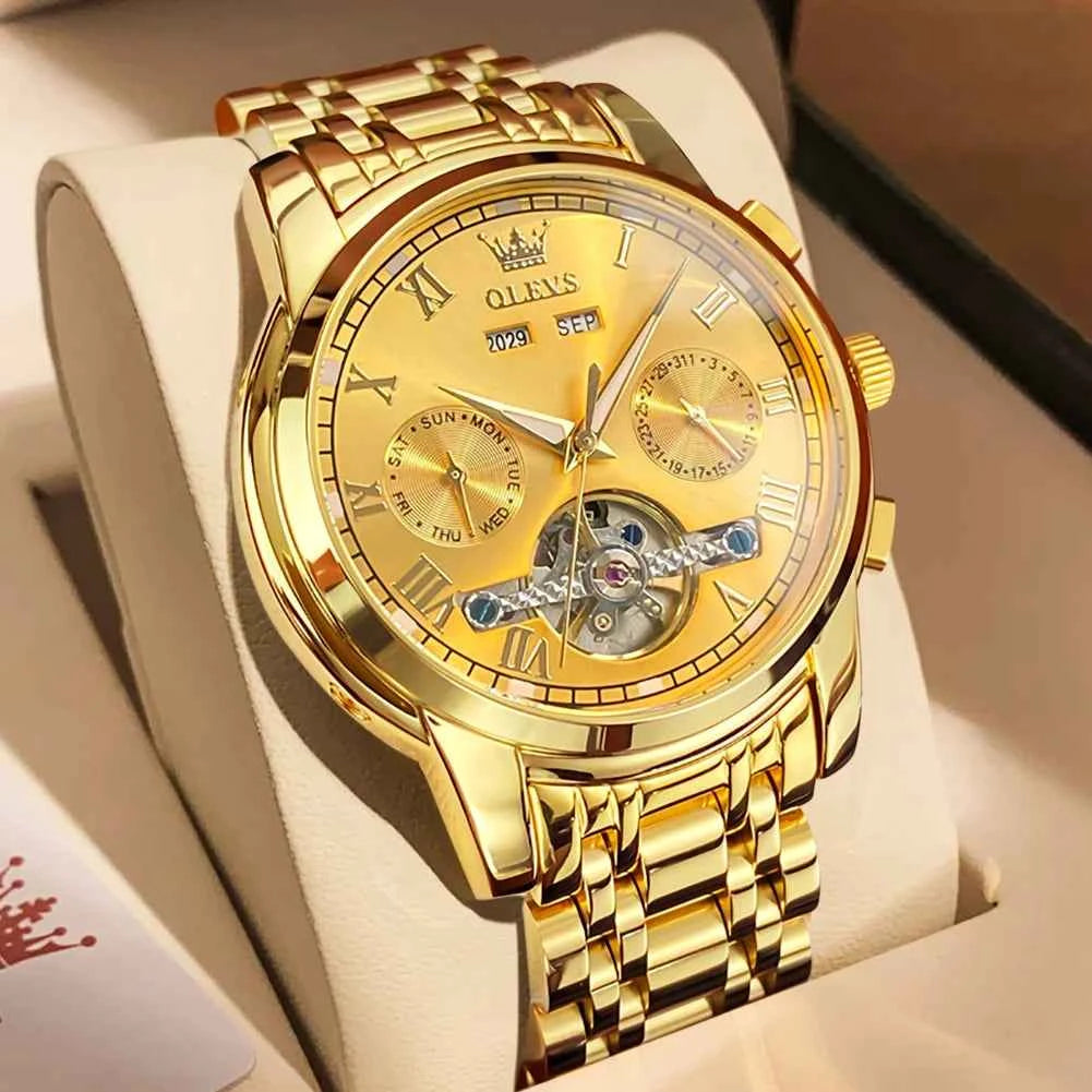 Reloj Olevs Imperial – La Fusión Perfecta de Elegancia y Precisión Mecánica