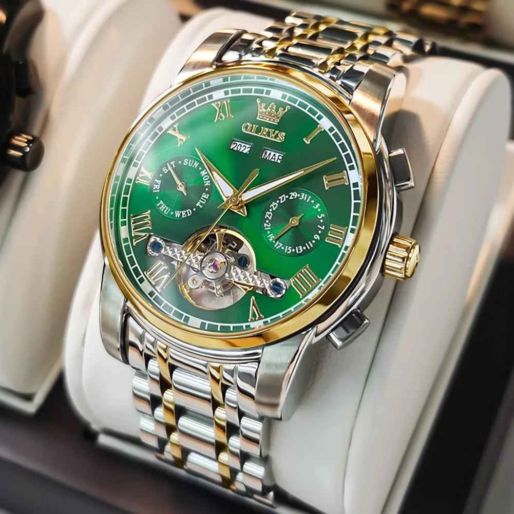 Reloj Olevs Imperial – La Fusión Perfecta de Elegancia y Precisión Mecánica