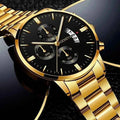 Reloj de Pulso de Acero Inoxidable para Hombre