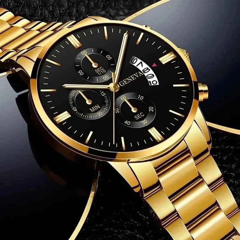 Reloj de Pulso de Acero Inoxidable para Hombre