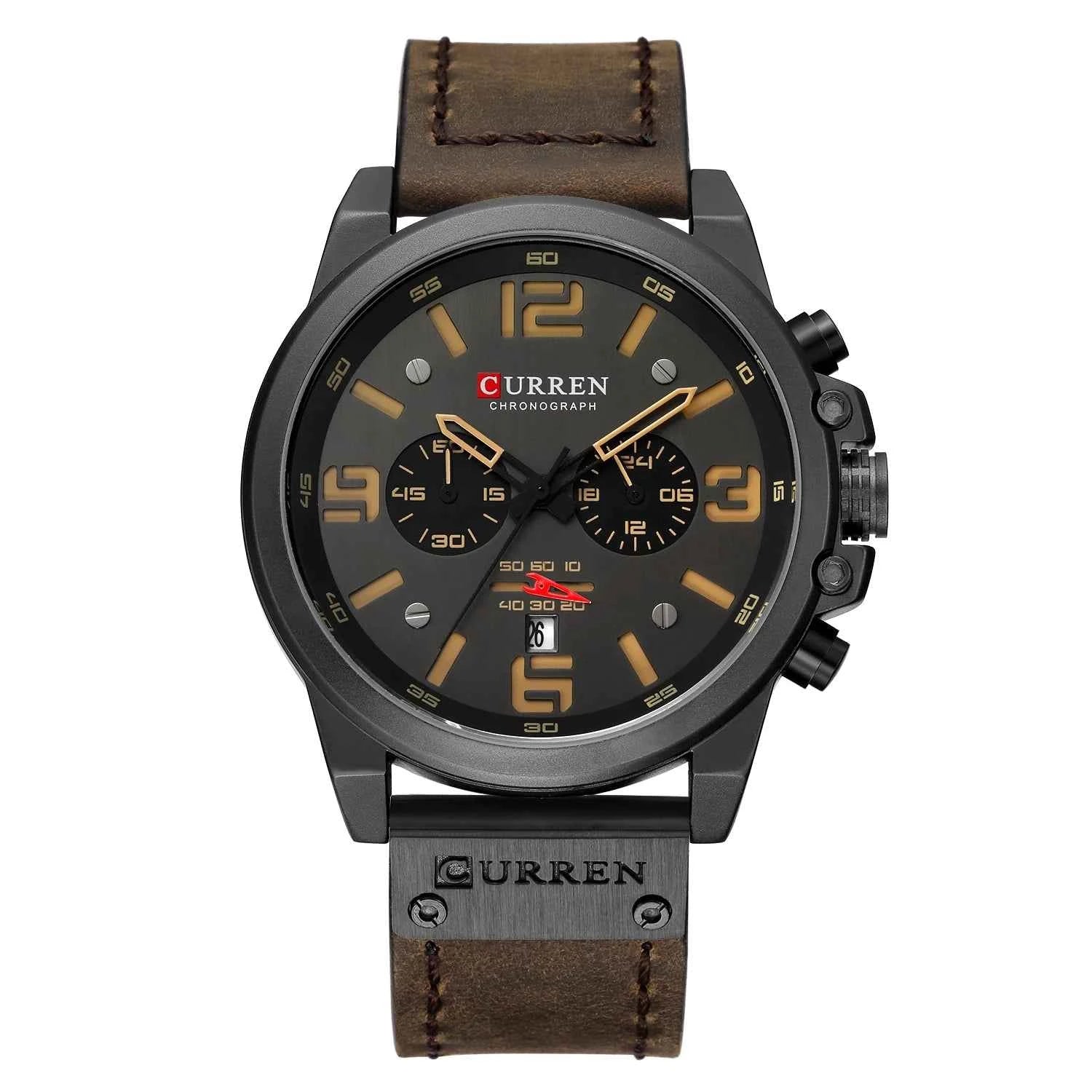 Reloj Curren Prestige Chrono - Elegancia y Precisión para el Hombre Moderno - ¡Compra 1 y recibe otro gratis!