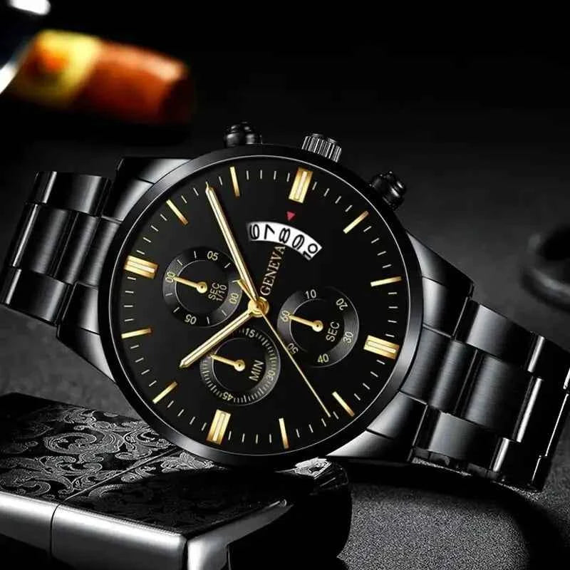 Reloj de Pulso de Acero Inoxidable para Hombre