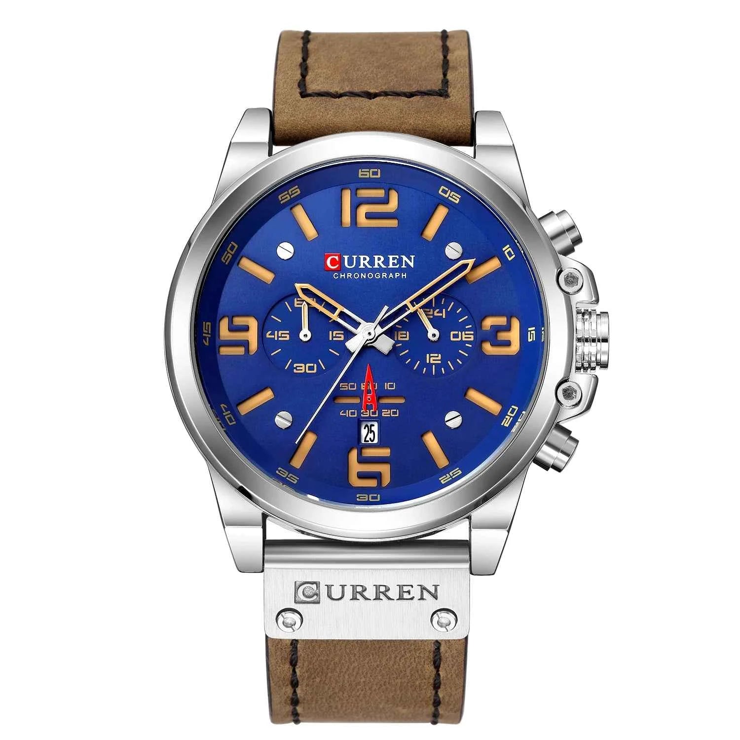 Reloj Curren Prestige Chrono - Elegancia y Precisión para el Hombre Moderno - ¡Compra 1 y recibe otro gratis!