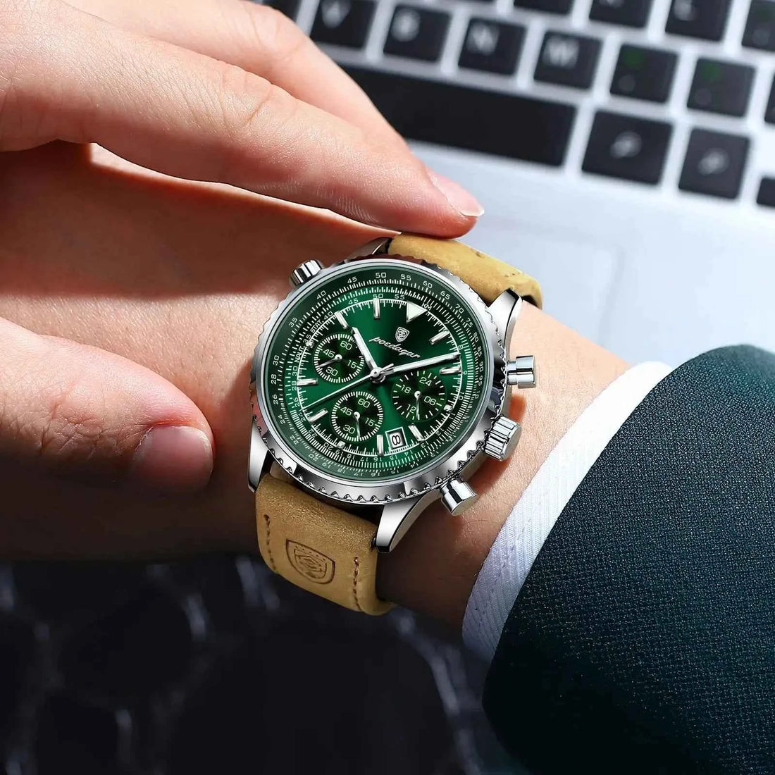Reloj Poedagar Flyback - Elegancia y Precisión en tu Muñec