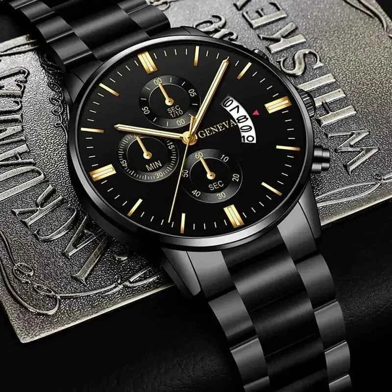 Reloj de Pulso de Acero Inoxidable para Hombre