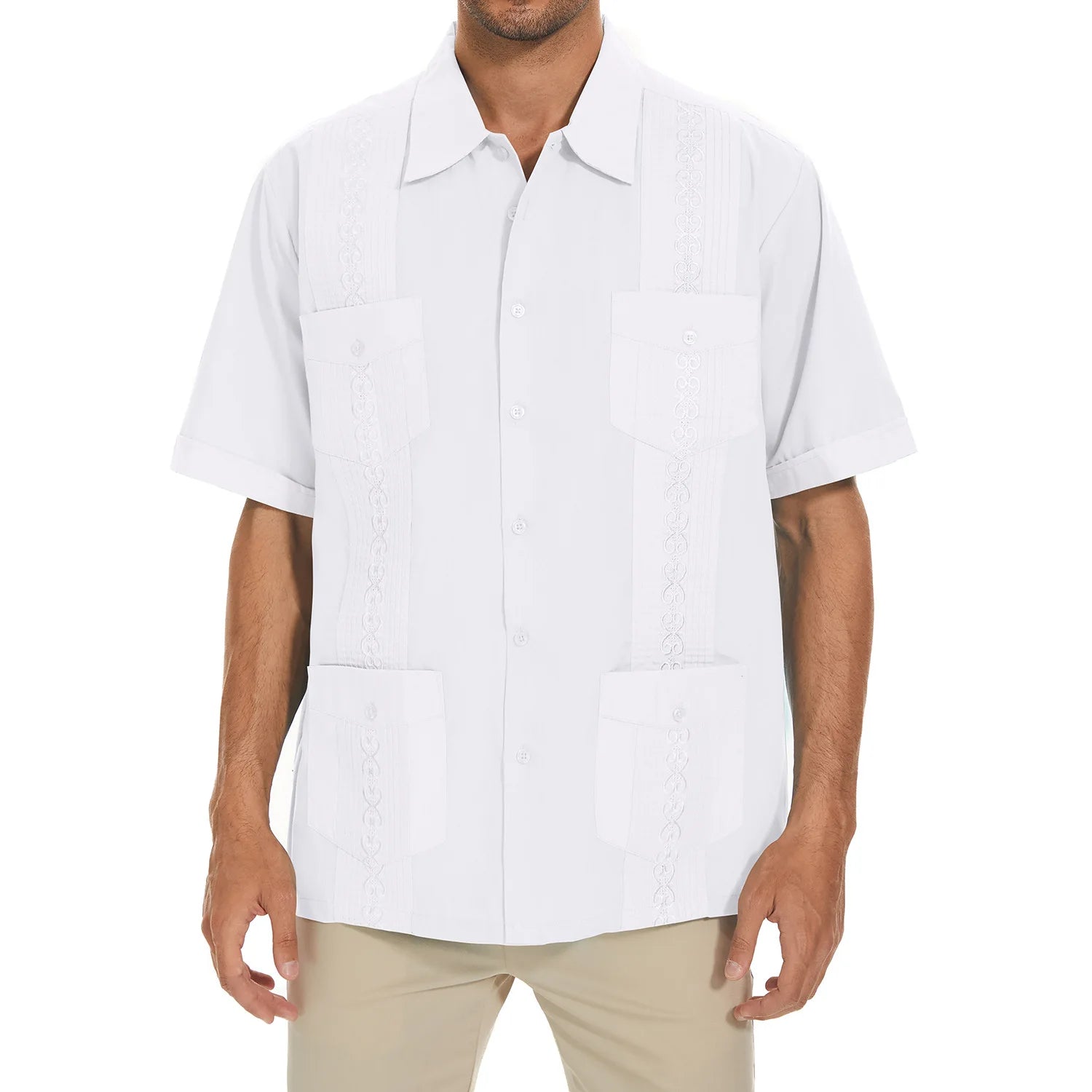 Guayabera Clásica de Verano – Elegancia en Cada Ocasión
